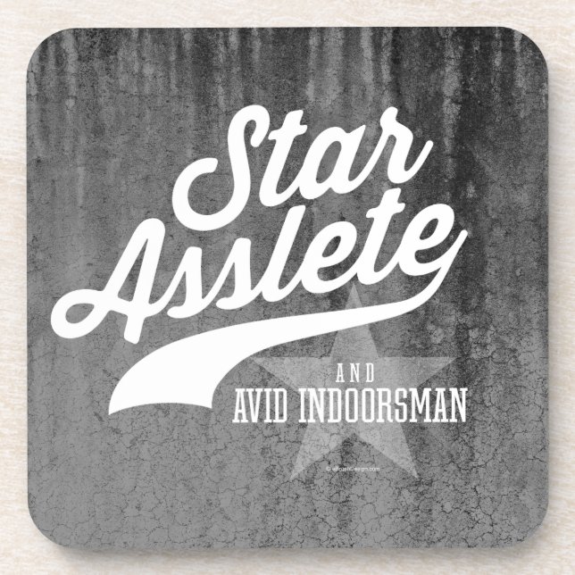 Posavasos Star Asslete (Avid Indoorsman) (Frente)