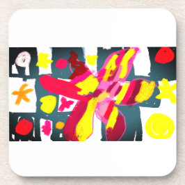 Posavasos Starfish style