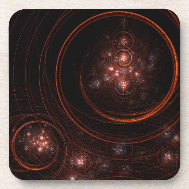 Posavasos Starlight Abstract Art Cork Coaster (Frente)