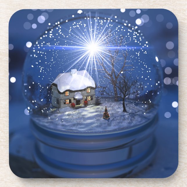 Posavasos Starlight Globe Navidades Coasters (Frente)