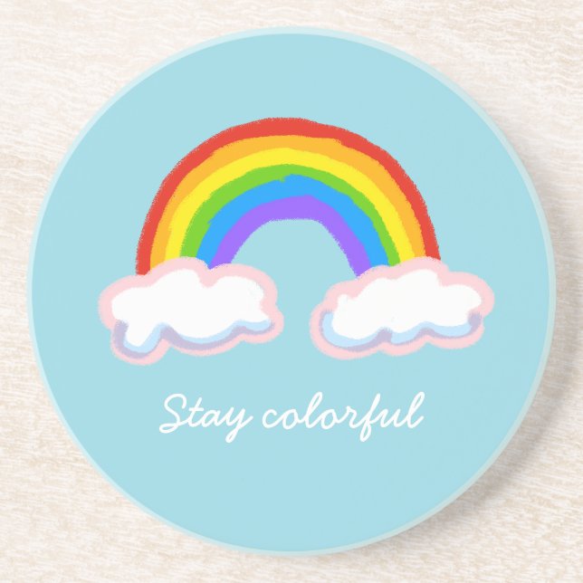 Posavasos Stay colorful (Frente)