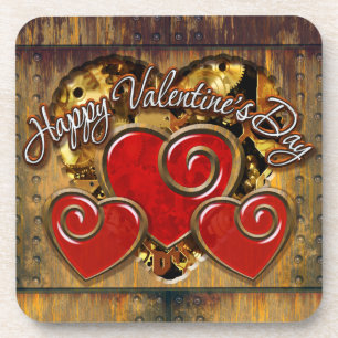 Posavasos Steampunk Valentine 3