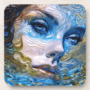 Posavasos "Steel Gaze" - Mujeres En El Agua