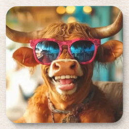 Posavasos Stier im Beachclub