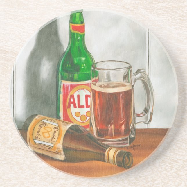 Posavasos Still Life with Beer de Jennifer Goldberger (Frente)
