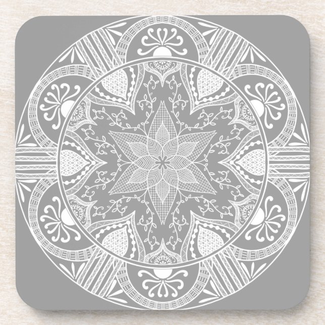 Posavasos Stone Mandala (Frente)