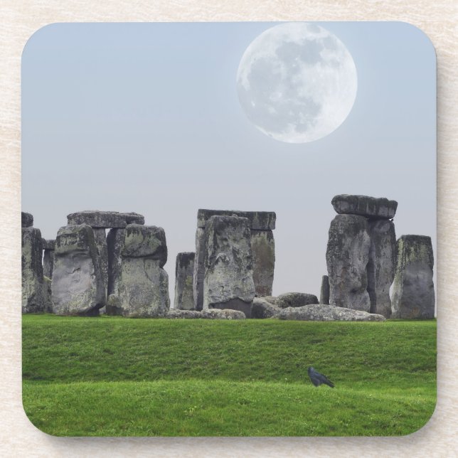 Posavasos Stonehenge y Moon Antiguo Sitio Histórico del Pode (Frente)