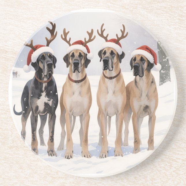 Posavasos Stunning Great Dane  (Frente)