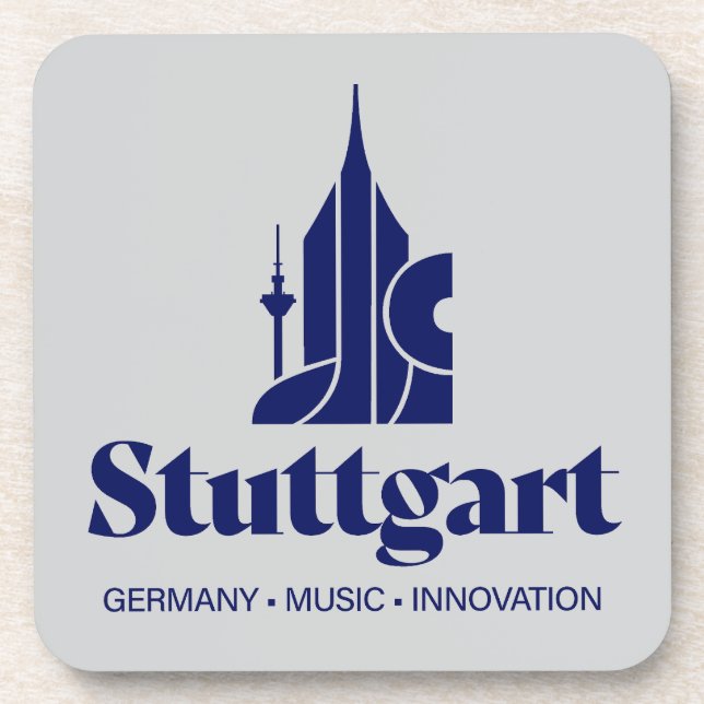 Posavasos Stuttgart Alemania Europa (Frente)