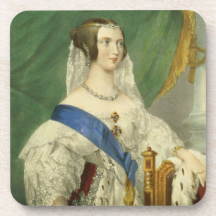 Posavasos Su majestad más graciosa, reina Victoria (1819-19