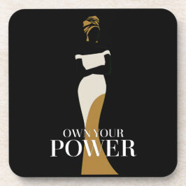 Posavasos Su poder: un retrato de confianza y gracia