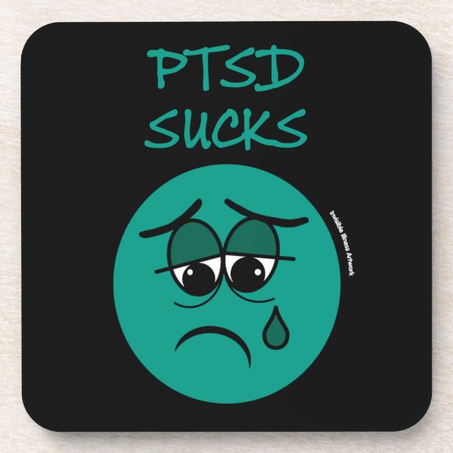 POSAVASOS SUCKS...PTSD (Frente)