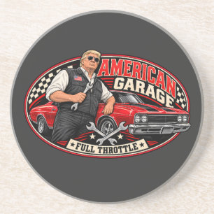 Posavasos Sudadera con capucha American Garage Full Throttle