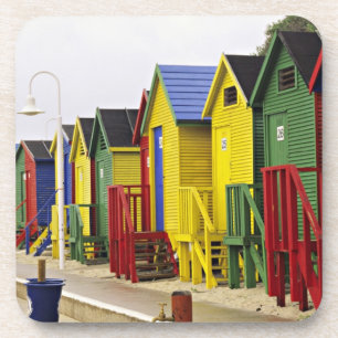 Posavasos Sudáfrica, Cabo Occidental, St James. Colorido