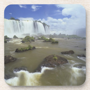 Posavasos Sudamérica, Brasil, Cataratas Igwacu. Hacia arrib