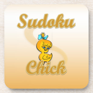 Posavasos Sudoku Chick