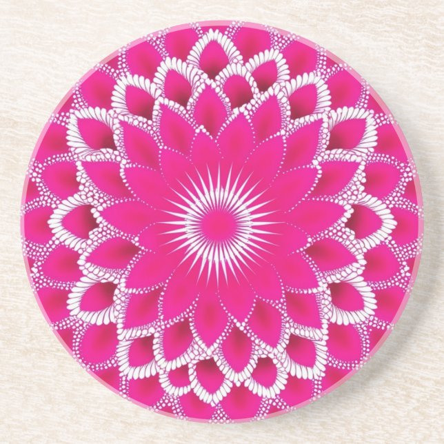 Posavasos Sueño de frambuesa (Frente)