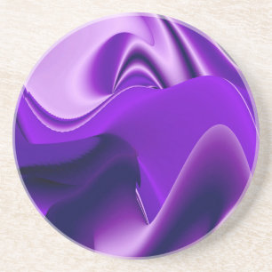 Posavasos Sueños de Arcoíris de Flor Morada