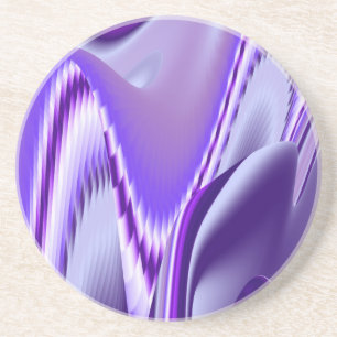 Posavasos Sueños de Arcoíris de Flor Morada