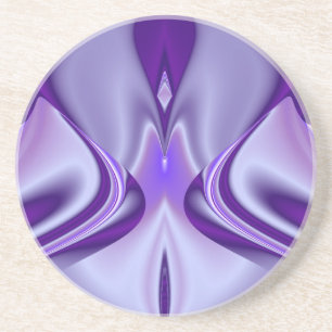 Posavasos Sueños de Arcoíris de Flor Morada