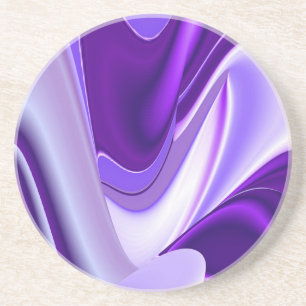 Posavasos Sueños de Arcoíris de Flor Morada
