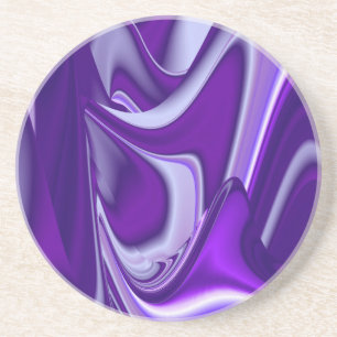 Posavasos Sueños de Arcoíris de Flor Morada