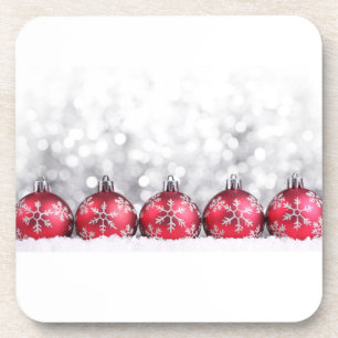 POSAVASOS SUEÑOS DE LA COSTA DE NAVIDADES CON ORNAMENTOS