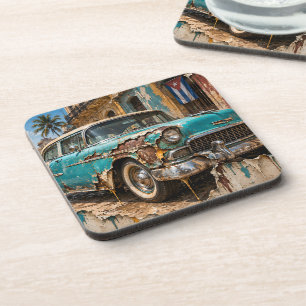 Posavasos Sueños de La Habana, cromo oxidado