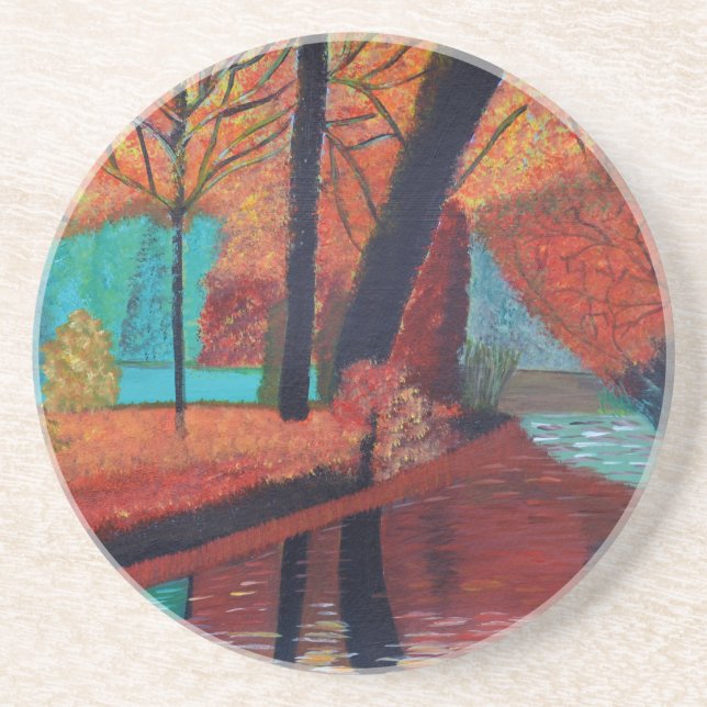 Posavasos Sueños de otoño (Frente)