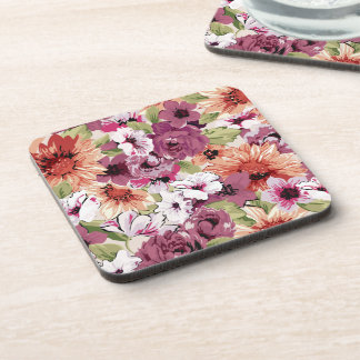 Posavasos Sueños Florales Nº 3 en la montaña rusa de bebidas