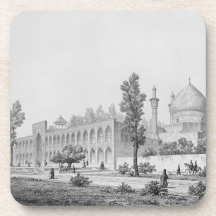 Posavasos sultán Hussein de Madrasa-yi Masjid-i Shah, en