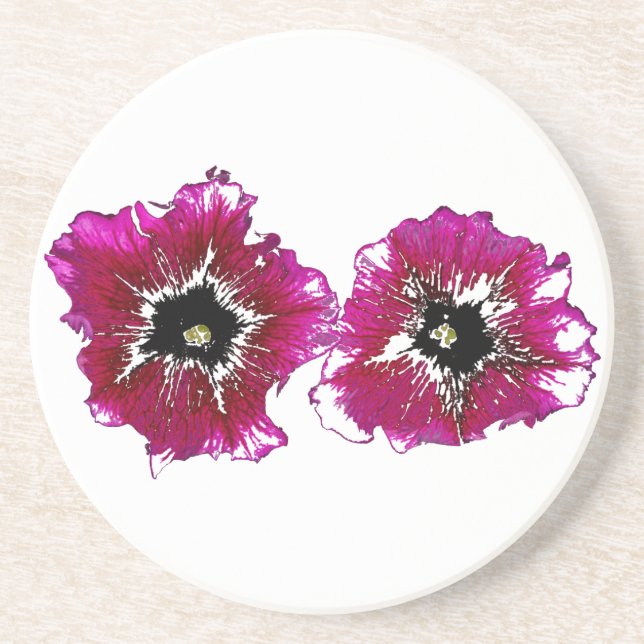 Posavasos Summer Petunias (Frente)