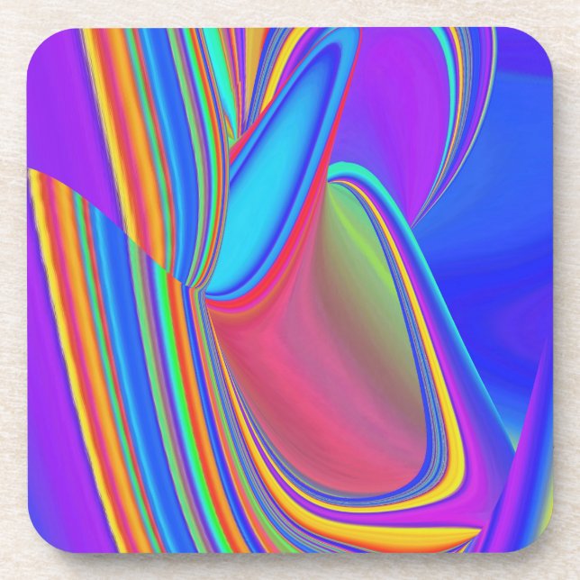 Posavasos Summerfeeling, Resumen 3D Rainbowart (Frente)