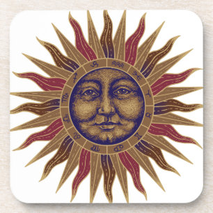 Posavasos Sun celestial hace frente