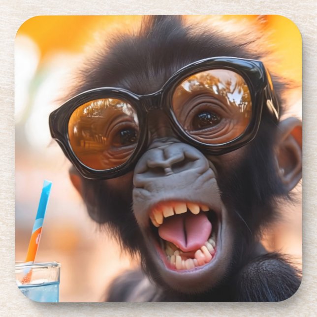 Posavasos Sunny Gorilla (Frente)