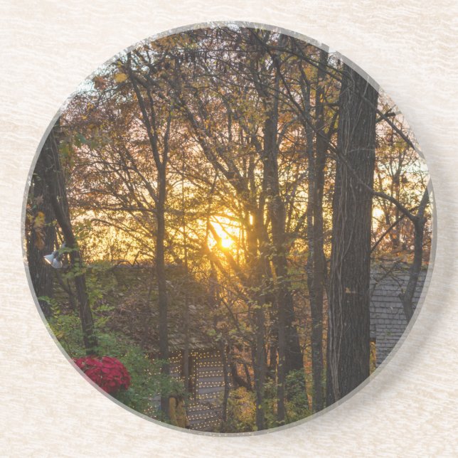 Posavasos Sunset de Sdc Woods (Frente)