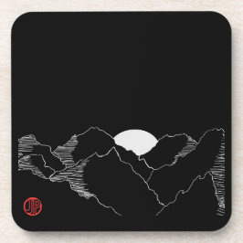 Posavasos Sunset in Black