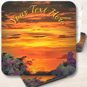 Posavasos Sunset Plaza Marina 2584