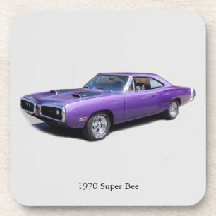 Posavasos Super Bee de 1970 con 6 catastro