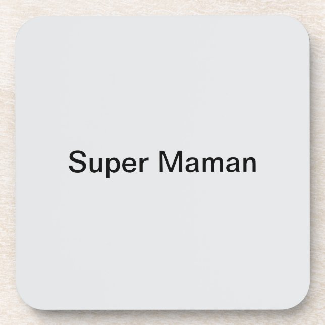 Posavasos super maman (Frente)