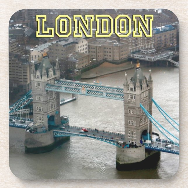 Posavasos ¡Super! Tower Bridge London (Frente)