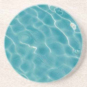 Posavasos Superficie del Agua (Estilo 5) Pintura al Óleo