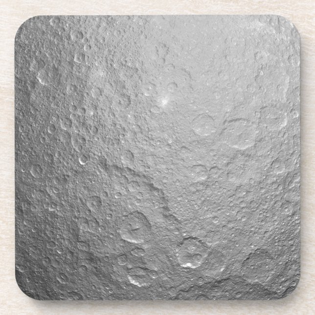 Posavasos Superficie lunar en el espacio exterior (Frente)