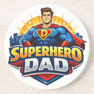 Posavasos Superhéroe Papá