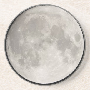 Posavasos Superluna en cielo negro