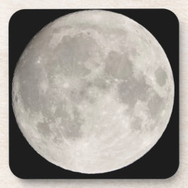 Posavasos Superluna en cielo negro