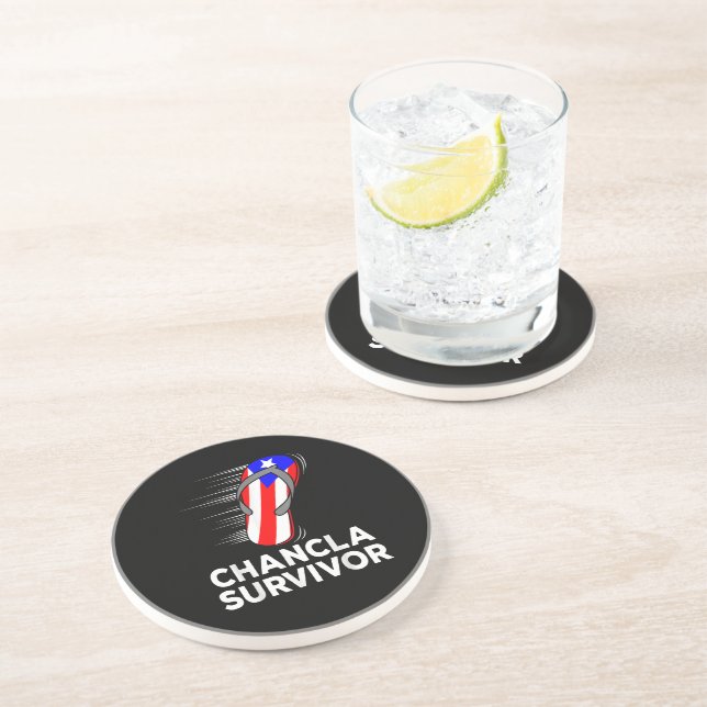 Posavasos Superviviente de chancla (Lado)