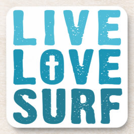 Posavasos surf-amor-vivo