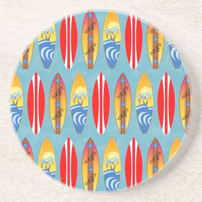 Posavasos Surfboards Retro (Frente)