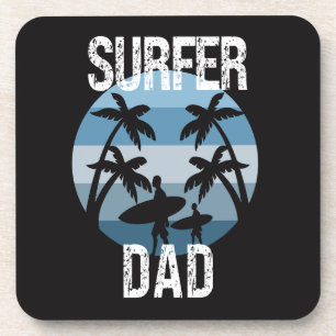 Posavasos Surfer Dad